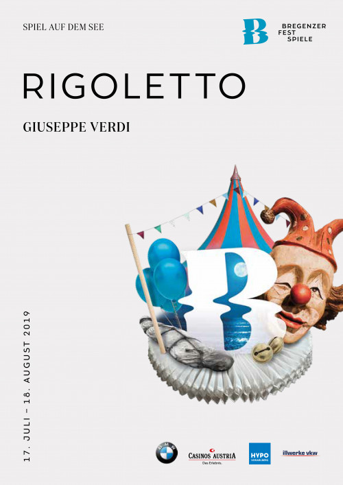 Bregenzer Festspiele, Plakat zu Rigoletto
