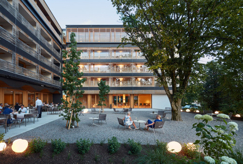 Hotel Schwärzler Bregenz, Bodensee Gastgarten, Lounge