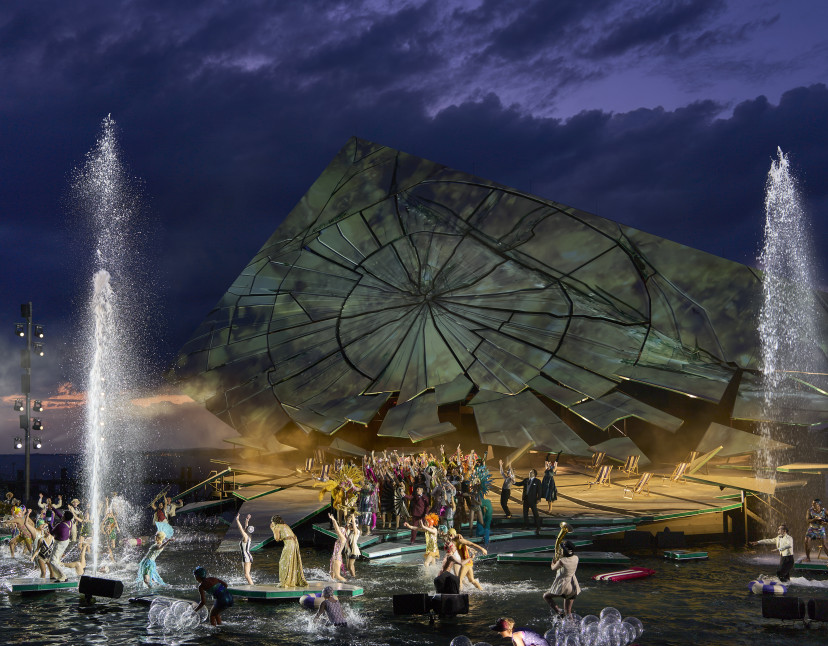Bregenzer Festspiele Seebühne Hotel Schwärzler Vorarlberg Bodensee